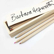 Barbara Hepworth signature coloured pencil set